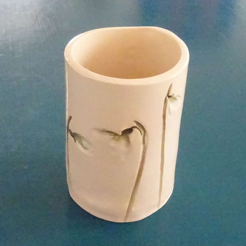 Small Vase with Snowdrops